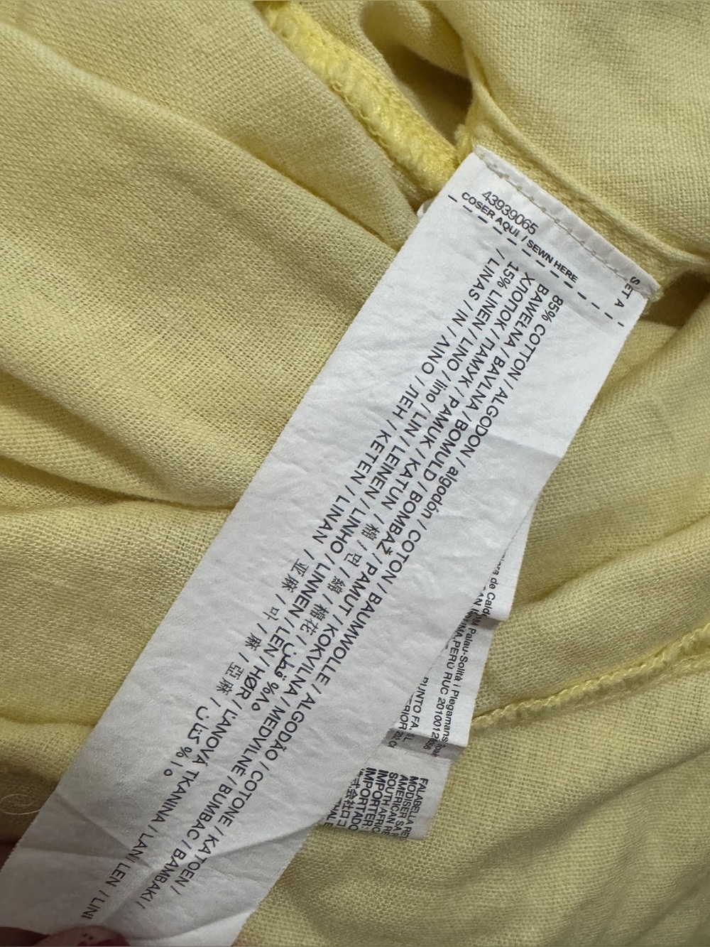 MANGO Women Sleeveless sundress yellow size medium (6) - Picture 7 of 8